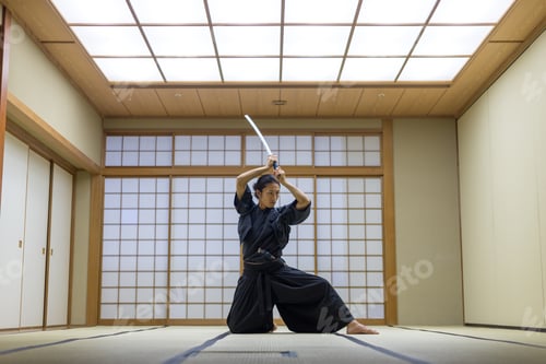 Preview: Samurai training in a traditional dojo in Tokyo