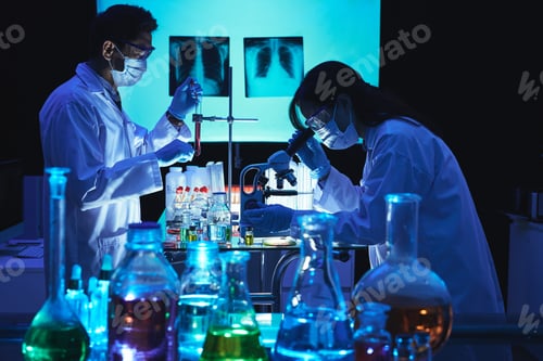 Preview: Working in lab