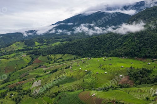 Preview: rice field at Mae Cham Chiangmai Northern Thailand