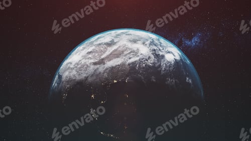 Preview: Earth From Space in the Starry Night