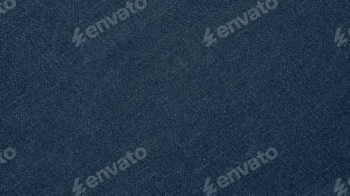 Preview: Dark blue fabric background with a textured, woven style