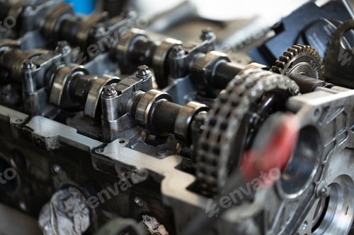 Preview: Master, car mechanic repairs the car engine at the service station