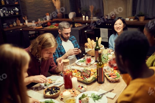 Preview: Adult People Enjoying Dinner