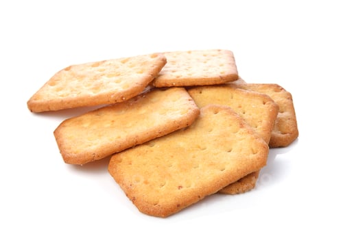 Preview: Cracker on white background