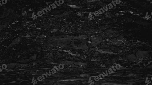 Preview: Black marble natural pattern for background, abstract black and white