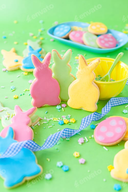 Preview: Easter bunny cookies
