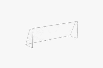 Preview: Regulation Soccer Goal with Net