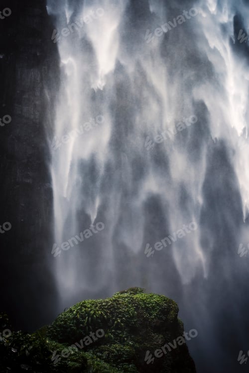 Preview: View of waterfall in Java, Indonesia