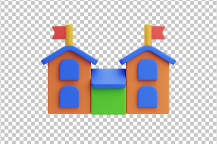 Preview: Kindergarten 3D Icon