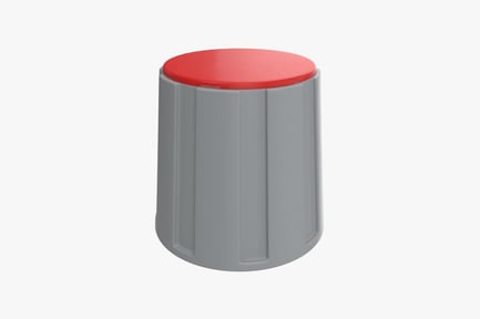 Preview: Signal Control Knob: Red and Gray