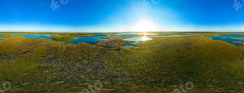 Preview: Virtual reality 360 degrees panorama of sky
