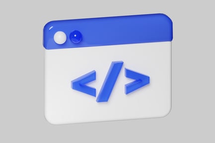 Preview: Browser window coding element design