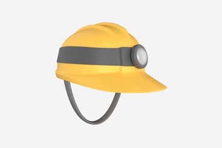 Preview: Safety Helmet Clean 3D Illustration