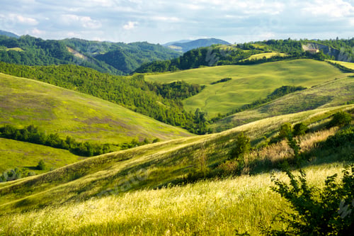 Preview: Rural landscape on the hills near Bologna, Emilia-Romagna.