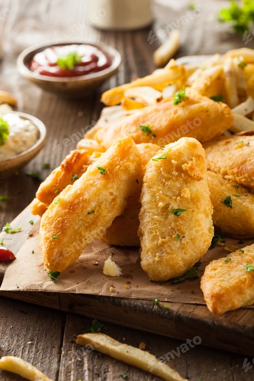 Preview: Crispy Fish and Chips