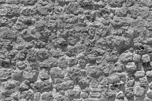 Preview: Old Rough Stone Texture For A Background And For Wallpaper Of Monochrome Tone