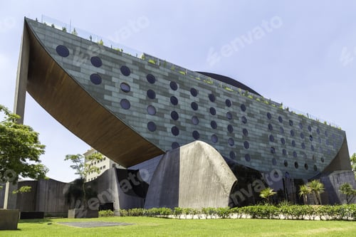 Preview: Sao Paulo, Brazil - Nov 10: The External Architecture Of The Unique Hotel On November 10, 2013. The