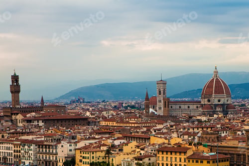 Preview: Skyline view of Florence Italy