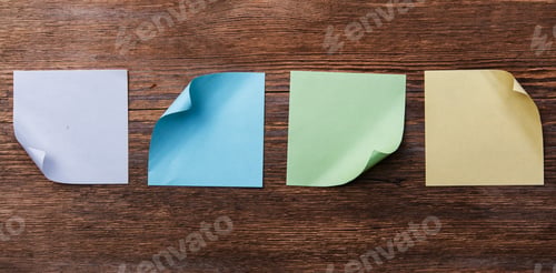 Preview: Multicolored paper stickers