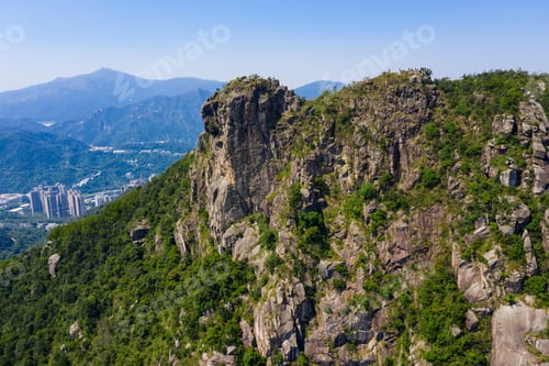Preview: Lion rock mountain in Hong Kong