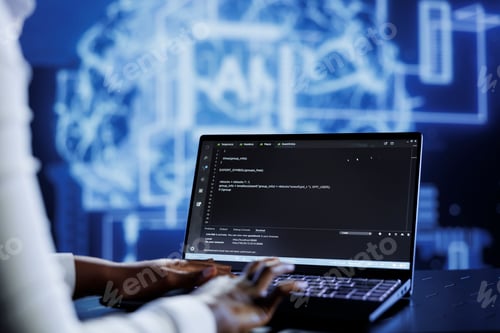 Preview: IT engineer updating AI systems