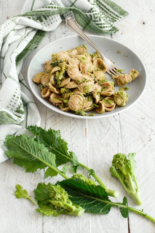 Preview: Orecchiette with turnip greens