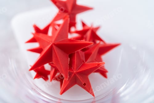 Preview: Star shaped chocolates
