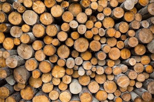 Preview: wooden log background