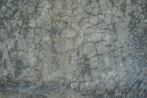 Preview: Cracked Concrete Surface Texture in Grey