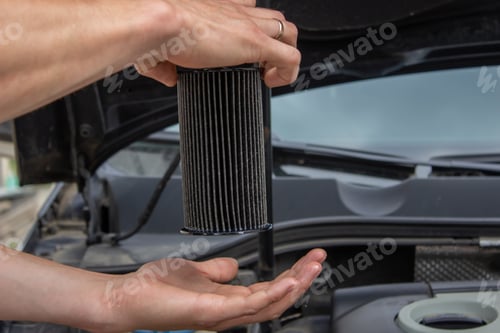 Preview: Car repair, fuel filter replacement.