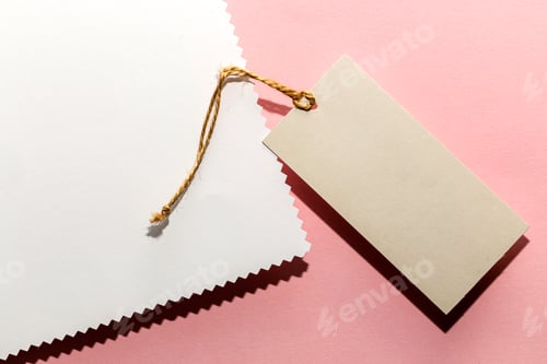 Preview: Cardboard labels for price or advertising