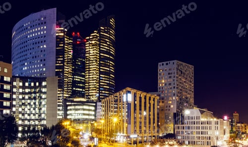Preview: The city of Paris at night