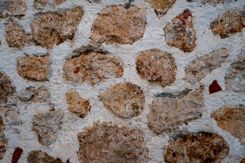 Preview: Stone Wall Close-Up with Textured Mortar