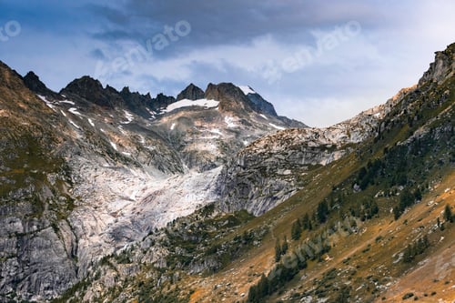 Preview: mountains at border of France and Swiss