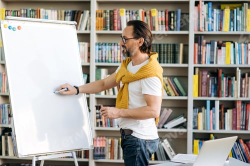 Preview: man work business teacher employee people