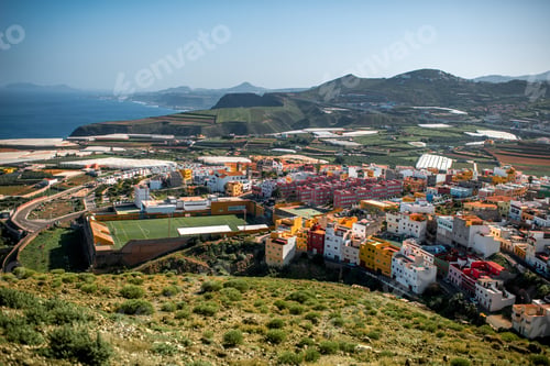 Preview: Galdar city on Gran Canaria island