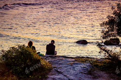Preview: sunset on the beach