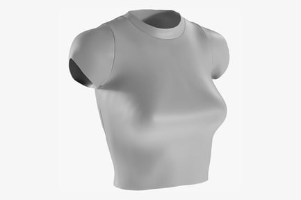 Preview: Woman's Basic T-Shirt Base Mesh