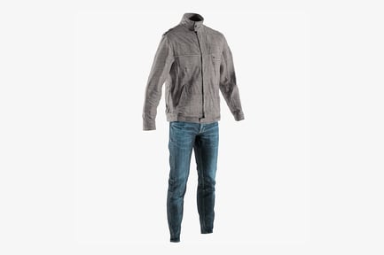 Preview: Men's Casual Outfit: Jacket and Jeans