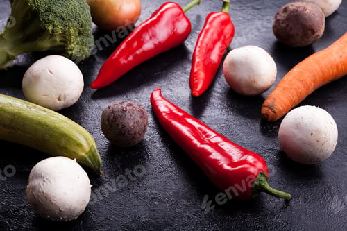 Preview: Close up of multiple vegetables