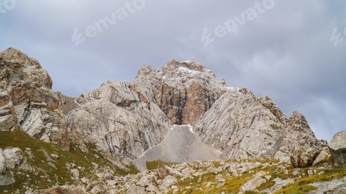 Preview: Mountain near Kel-Suu lake in Kyrgyzstan