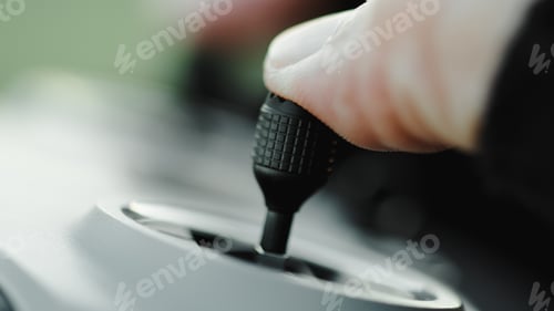 Preview: Finger moving joystick of remote controller