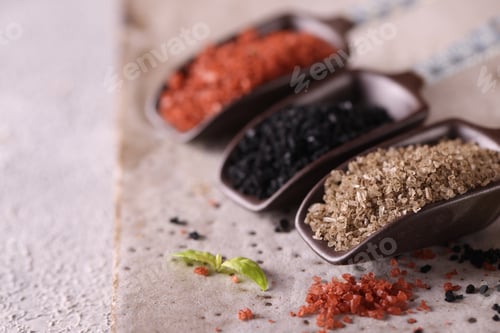 Preview: salt spices colored exotic for food