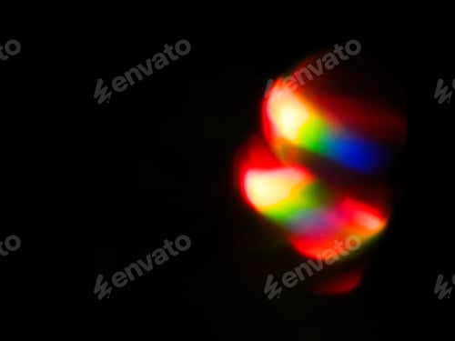 Preview: Rainbow colored light leaks
