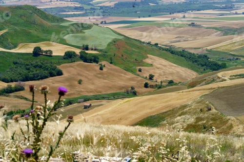 Preview: Landscape in Campobasso province, Molise, Italy