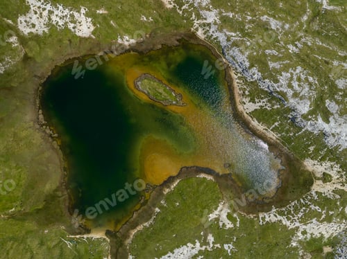 Preview: Lake in the Dolomites mountains