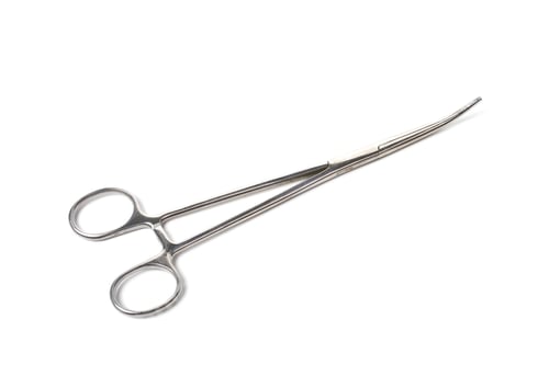Preview: Sterile Surgical Tool on a White Background