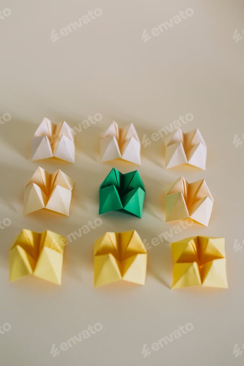 Preview: Set of paper origami