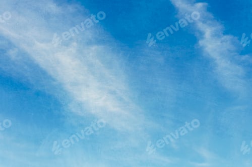 Preview: Clouds in a blue sky background