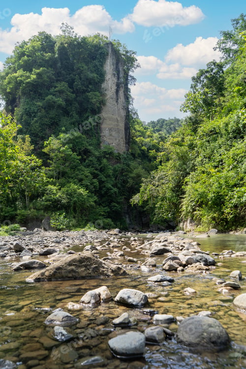 Preview: lembah khayangan or khayangan valley, yogyakarta, Indonesia
